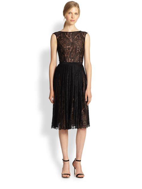 michael kors black lace cocktail dress|Michael Kors dresses 2021.